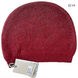 NWT Barefoot Dreams Cozychic lite confetti‎ beanie crimson Gray and rosewood